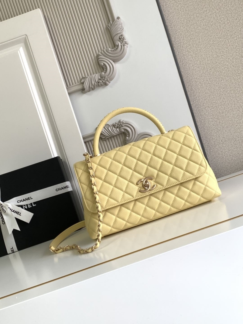 Ch**el top handle bags
